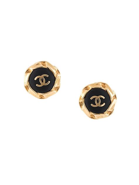 bijoux chanel|pre owned chanel earrings.